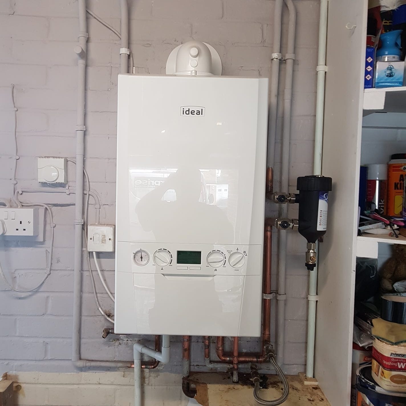 Ideal Gas boiler in domestic home